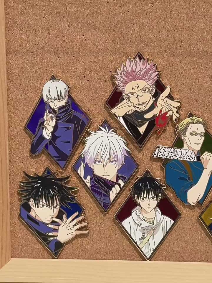 video of Jujutsu Kaisen Family Photo Pin