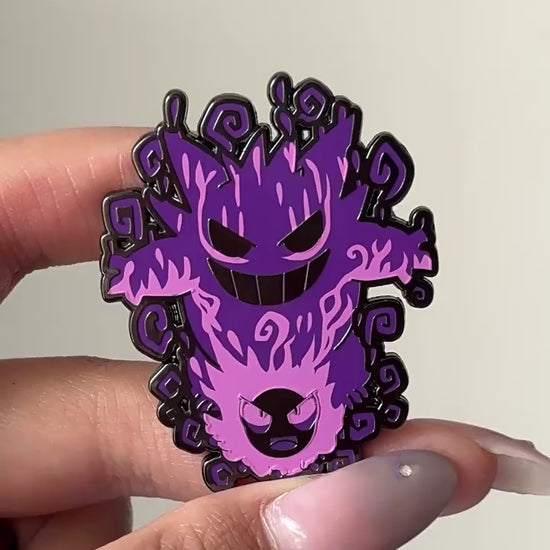 video of Pokémon Gengar Pin