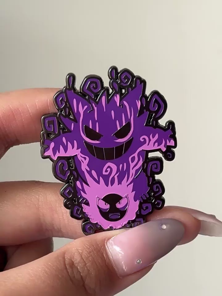 video of Pokémon Gengar Pin
