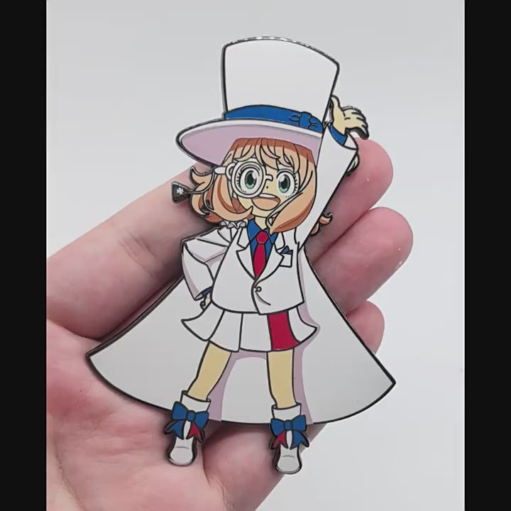 video of Spy x Family Anya Phantom Thief Kid Crossover Pin