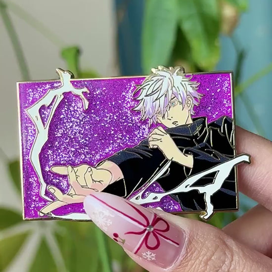 video of Satoru Gojo Jujutsu Kaisen Pin