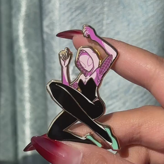 video of Spider-Man: Into the Spider-Verse Gwen Stacy Pin