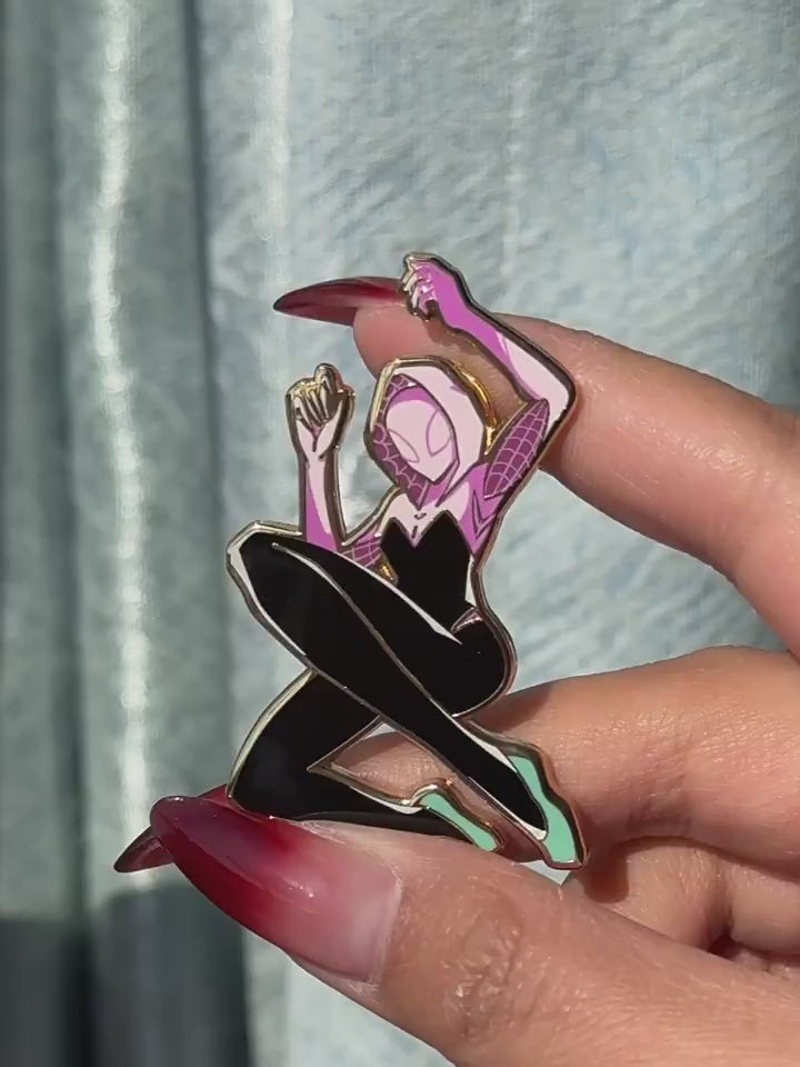 video of Spider-Man: Into the Spider-Verse Gwen Stacy Pin