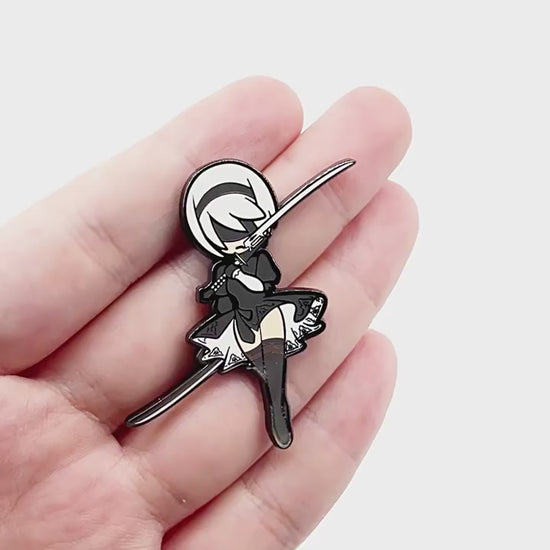 video of NieR: Automata Game YoRHa 2B Pin