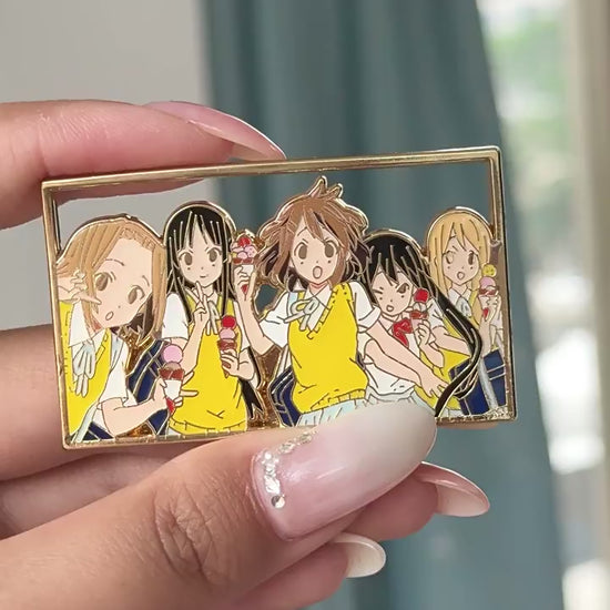 video of K-On! Yui Hirasawa, Mio Akiyama, Tsumugi Kotobuki, Ritsu Tainaka, Azusa Nakano Pin