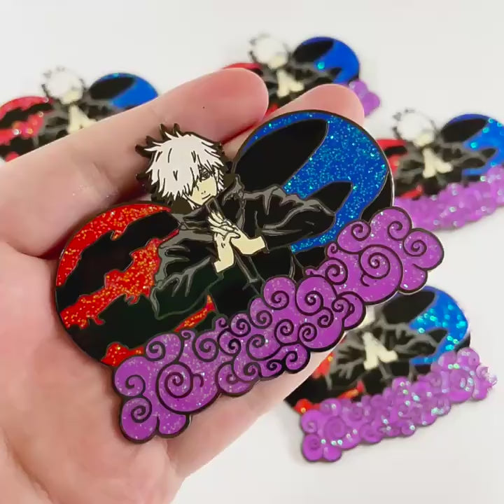 video of Jujutsu Kaisen Gojo Satoru Hollow Purple Pin