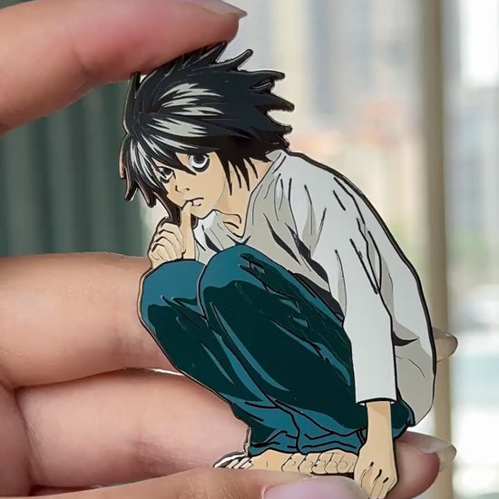 video of Death Note L·Lawliet Pin