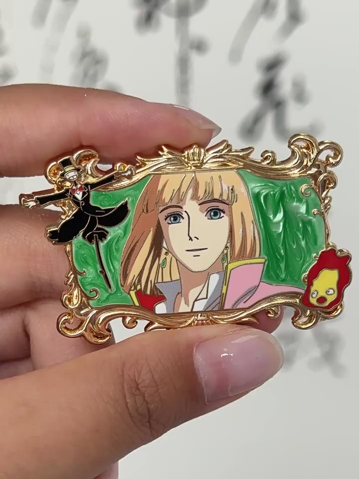 video of Howl's Moving Castle Howl Pin