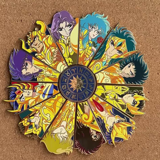 video of Saint Seiya: Knights of the Zodiac - Gold Twelve Palaces Pin