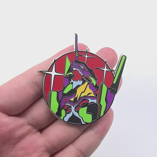 video of Neon Genesis Evangelion EVA01 Pin