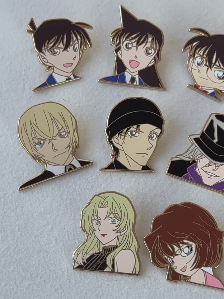 video of Detective Conan: Kaito Kid, Ai Haibara, Tooru Amuro, Gin Pin