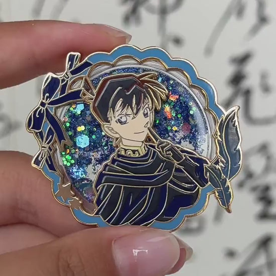 video of Detective Conan: Shinichi Kudo and Ran Mouri Pin