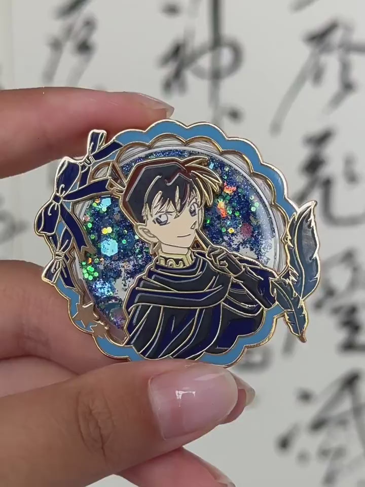 video of Detective Conan: Shinichi Kudo and Ran Mouri Pin