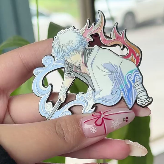 video of Gintama Sakata Gintoki Pin