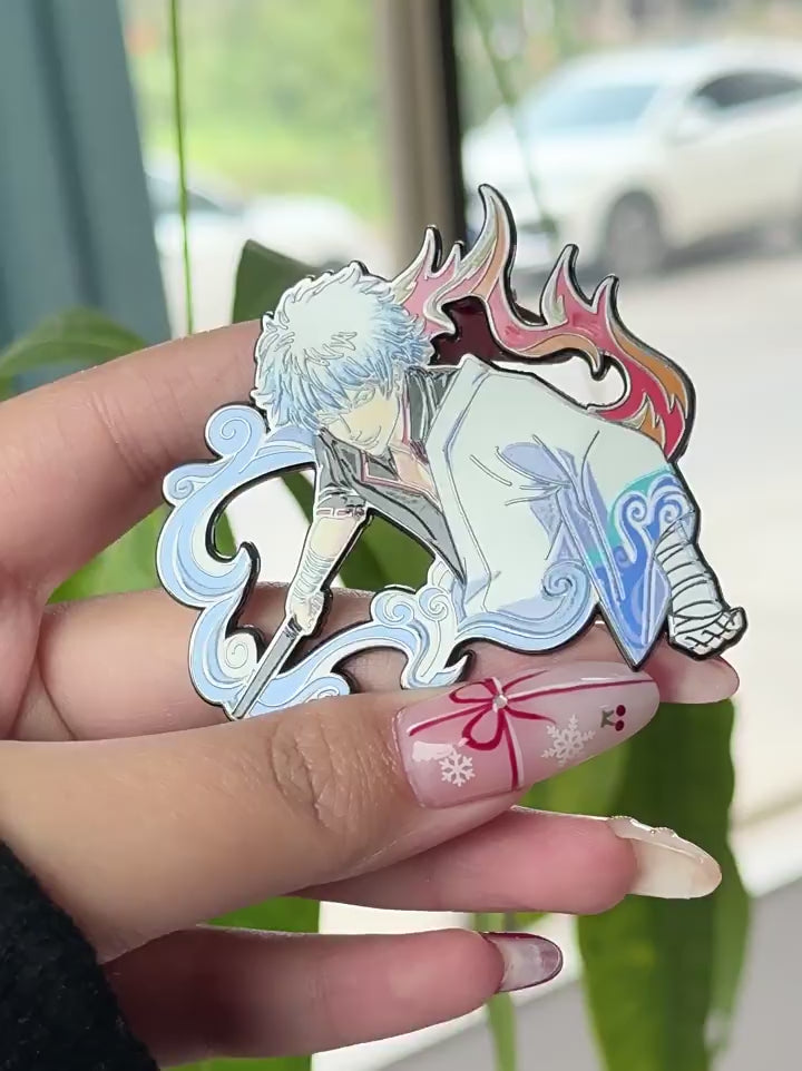 video of Gintama Sakata Gintoki Pin
