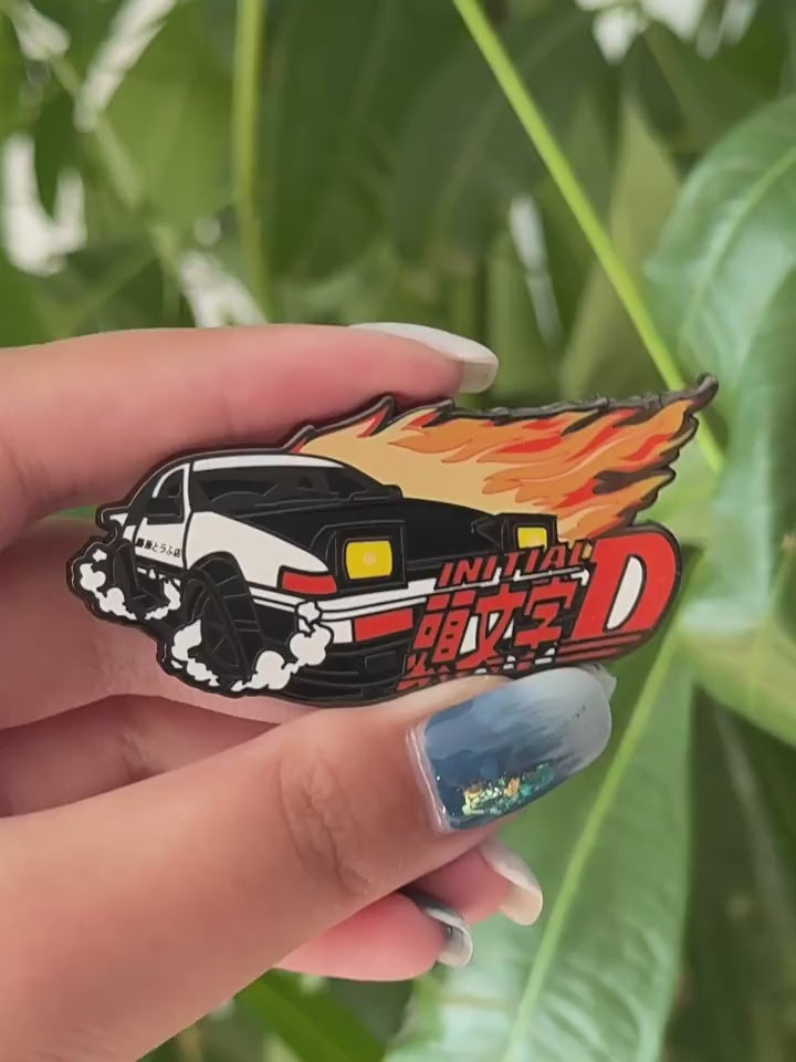 video of AE86 Initial D Drift Pin