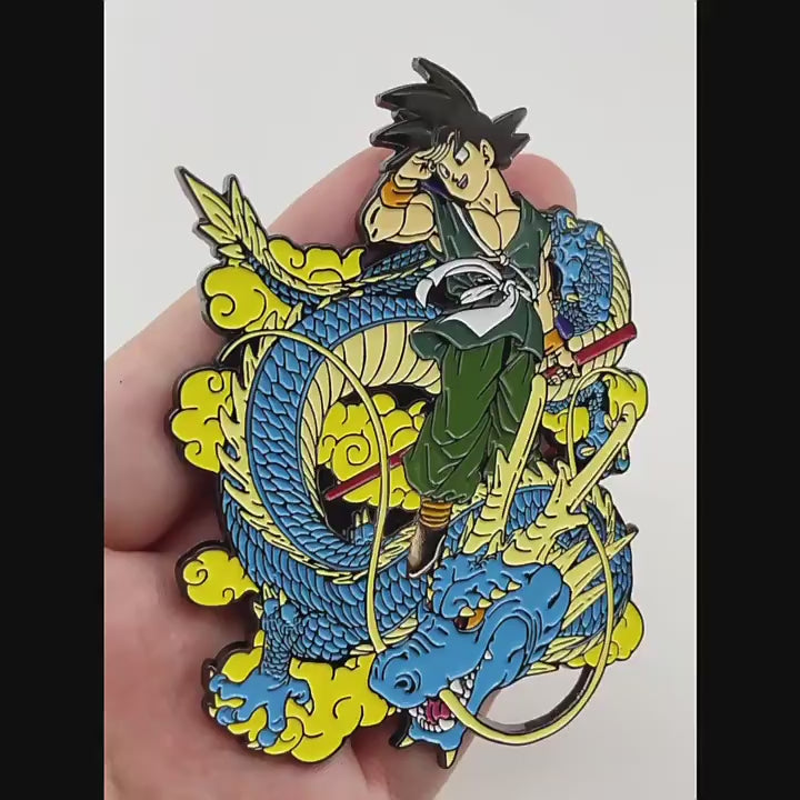 video of Dragon Ball Goku and Shenron Dragon Ball Pin