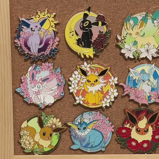 video of Pokémon Eevee Pocket Monsters Pin