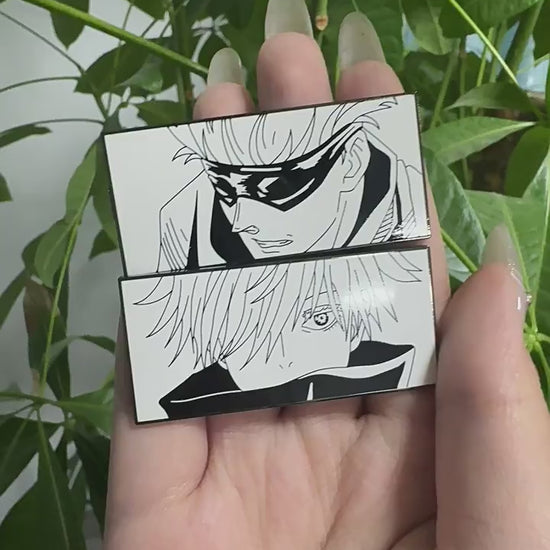 video of Jujutsu Kaisen Gojo Satoru Manga Pin