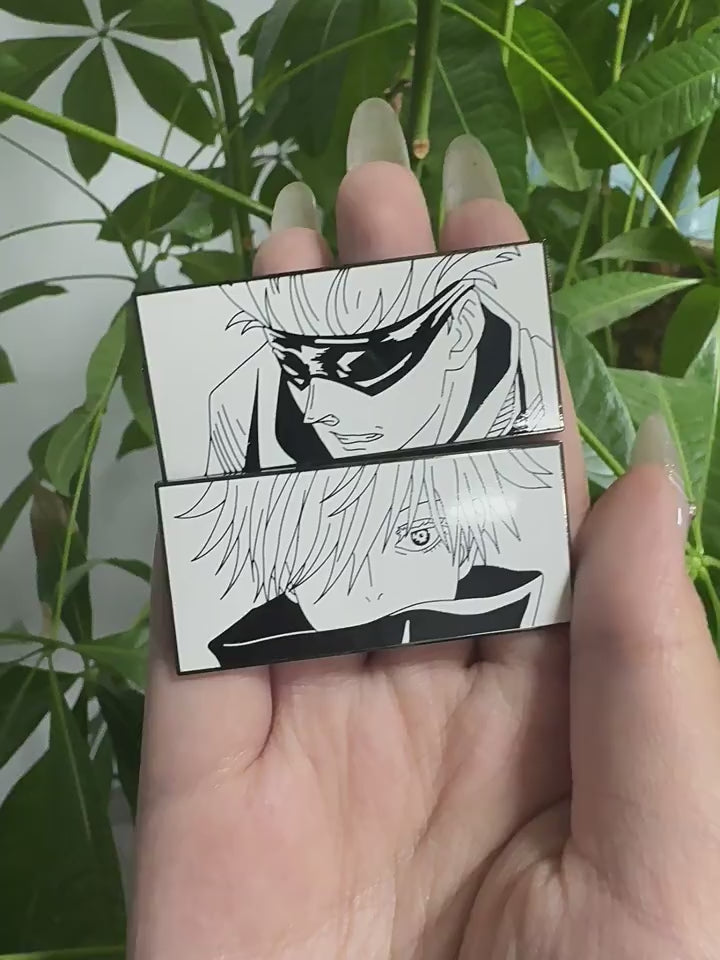 video of Jujutsu Kaisen Gojo Satoru Manga Pin