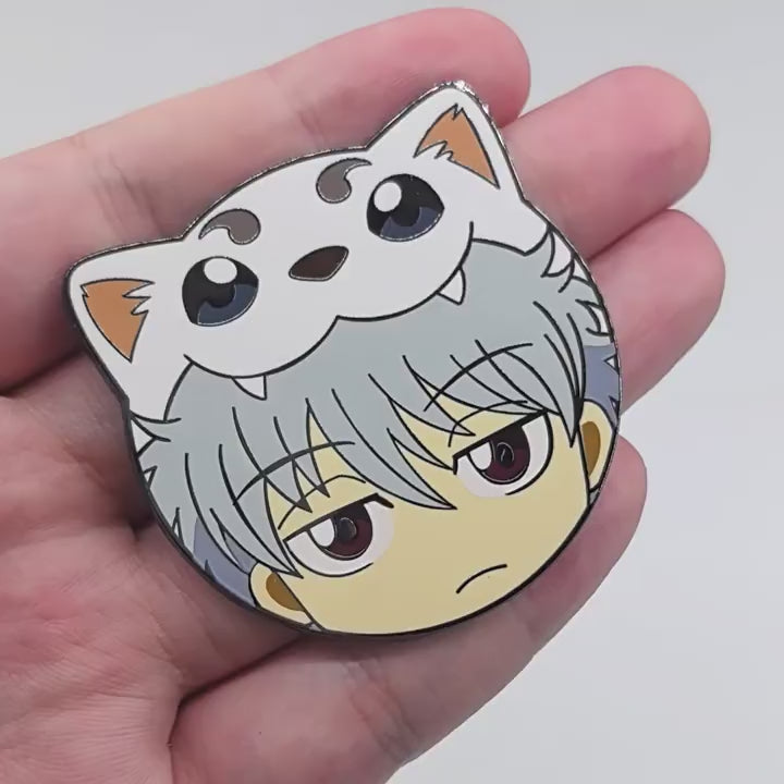 video of Gintama Gintoki Kagura Okita Hijikata Pin