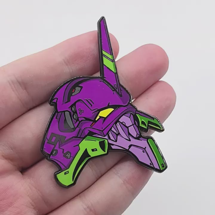 video of Neon Genesis Evangelion EVA Unit-01 Unit-02 Pin
