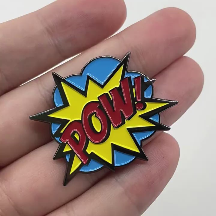 video of Manga Explosion POW Pin