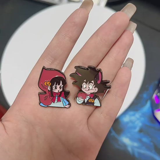 video of Dragon Ball Goku Chi-Chi Pin