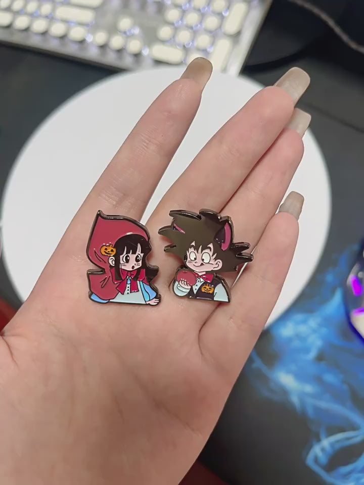 video of Dragon Ball Goku Chi-Chi Pin