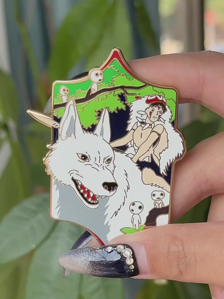 video of Princess Mononoke San Pin