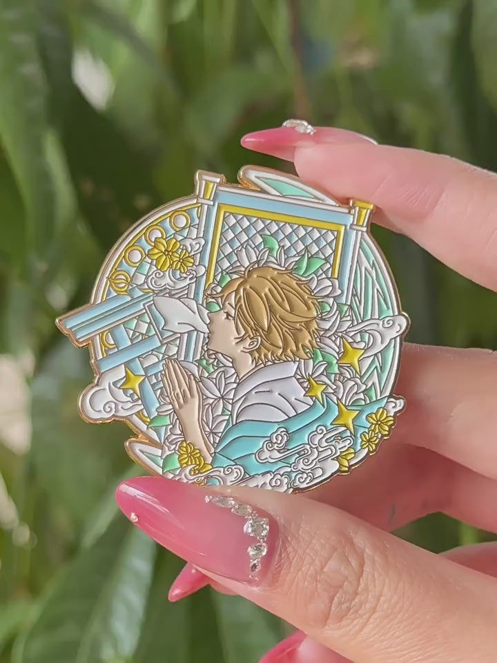 video of Natsume's Book of Friends Natsume Takashi Cloud Pin