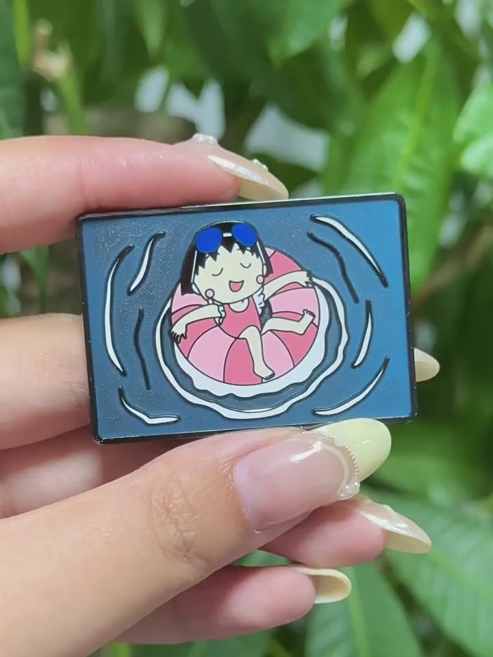 video of Chibi Maruko-chan Maruko Pin