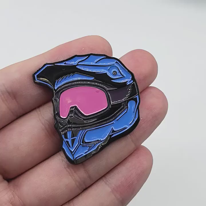 video of Halo Helmet Pin