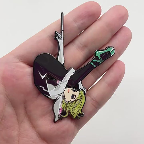 video of Spider-Man: Into the Spider-Verse Spider-Gwen Pin